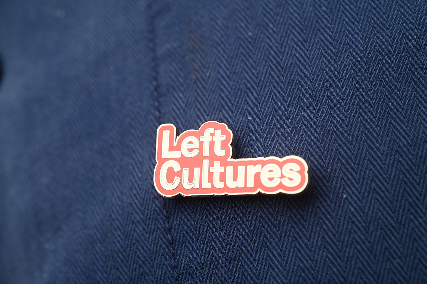 Left Cultures Enamel Pin Badge